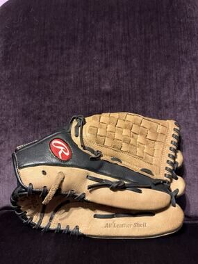 Rawlings Leather Renegade R130WB Basket 13-Inch Baseball Glove LHT